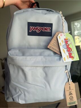 Jansport Superbreak Plus Blue Dusk Backpack 26L